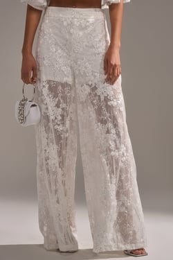 AKIRA Eva Lace Wide Leg Pants | Size 1X