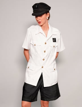 Officers Tropical Dress Shirt