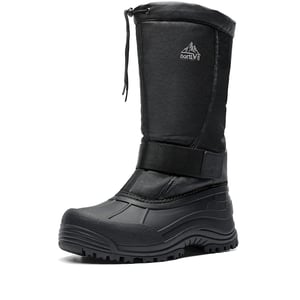DREAM PAIRS Men s Slip On Tall Insulated Snow Boots
