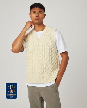 Hudson Aran Vest
