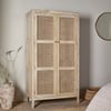 nkuku Kanz Mango Wood Wardobe | Bedroom Furniture | One Size | Natural
