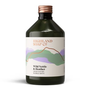 2 for £27 - Bubble Bath 500ml - Wild Nettle & Heather