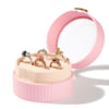 Jeulia Simple Design Round Jewelry Storage Box