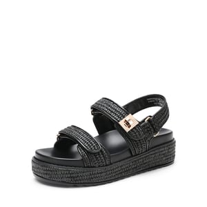 DREAM PAIRS Comfort Arch Support Platform Casual Sandals