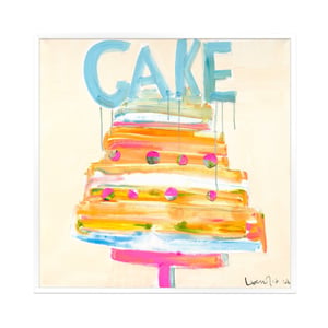 Short Cake Art Print