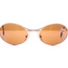 Persol 2013-S EO/33 - Gold / Brown / Oval