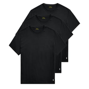 Polo Ralph Lauren 3-Pack S/S Crew Undershirt Black / Black / Black