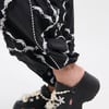 AKIRA Azalea Wang Davies Pearl Rhinestone Flat Shoes | Black | Size Medium