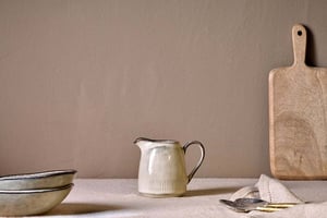 nkuku Malia Jug | Serveware | Small | Cream
