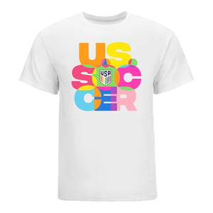Unisex USMNT United Pride White Tee / 3X