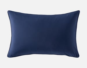 QE Home Cool Touch Pillowcases in Midnight (Set of 2), Blue