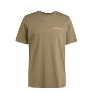 Adidas Terrex Graphic T-Shirt Olive Strata