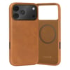 iPhone 17 Pro Leather Bumper Case (MagSafe Compatible) - Tan