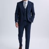 Amedeo 3-Piece Navy Suit