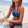 Goddess Bandeau Bikini Azure