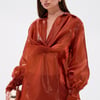 AKIRA Feeling Free Chiffon Blouse | Size Medium