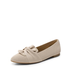 DREAM PAIRS Women   s Foldable Bow Flats