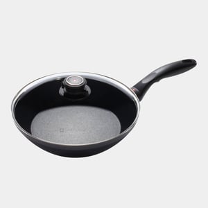 HD Nonstick Stir-Fry Pan with Glass Lid - Induction - 11"