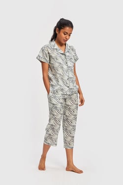 Wild Nights Pajama Set - Wild Nights / M