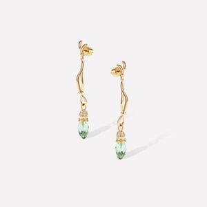 Nut Fairy Dangle Earrings