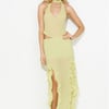 LIONESS Rendezvous Skirt Lime