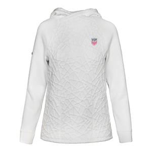 Women's Levelwear USMNT Kenzie White Hoodie / XL