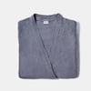 Honeycomb Bathrobe - Slate Blue / Large