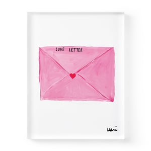 Sending You a Love Note Art Print