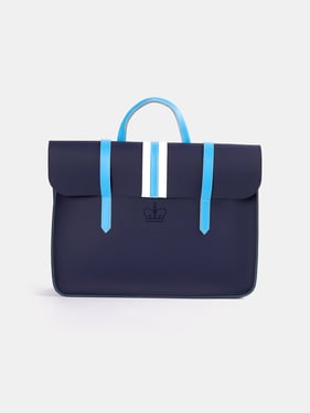 The Music Case - Midnight with Columbia Stripe