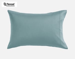 QE Home 350TC BeechBliss TENCEL™ Modal Pillowcases in Tidewater (Set of 2), Blue, King