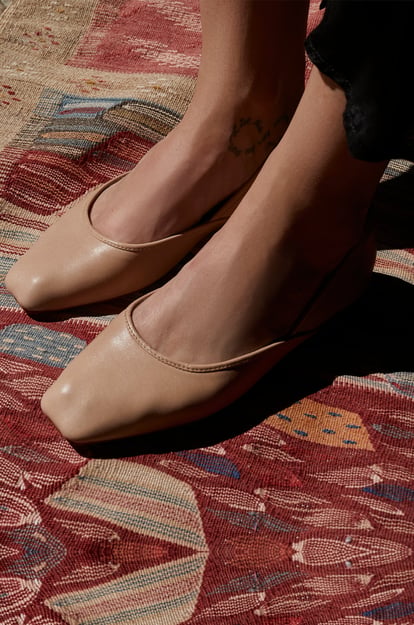 Amore Square Toe Ballet Flats (Sz. 10)