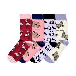 Bamboo Blush Sock Set | UK Adult 4-7