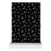 Good Roots Toile Wallpaper Black