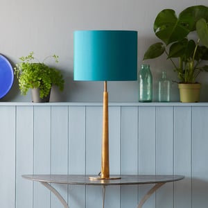 Monique table lamp in antique brass
