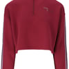 Adalyn Half Zip Fleece Sweater - L