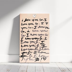 Love Letter Original Painting by Kerri Rosenthal