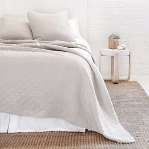 Huntington Cotton Euro Sham   Taupe