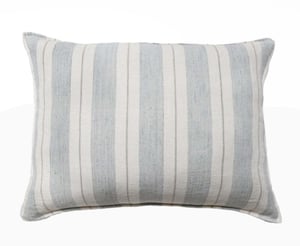 Laguna 28" X 36" Large Decorative Bed Pillow With Insert   Ocean /  Natural