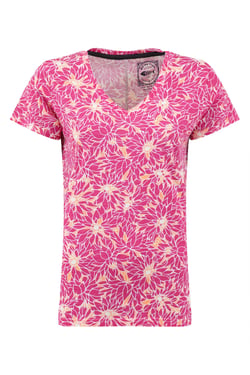 Weird Fish Merica Printed Jersey T-Shirt Gerbera Size 8