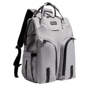 Diaper Backpack - Noah - Large Capacity Unisex Diaper Backpack - Grey