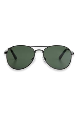 Weird Fish Fernando Aviator Sunglasses  Gunmetal Size ONE