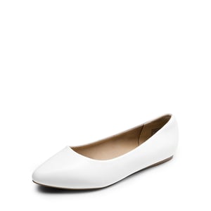 DREAM PAIRS Wide Toe Breathable Pointed Toe Casual Flats