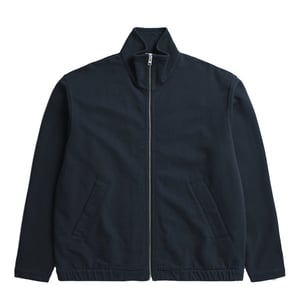 Norse Projects Bjorn Relaxed Organic Loopback Track Jacket Dark Navy