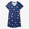 Women's Blue Moose Polyknit Nightdress
