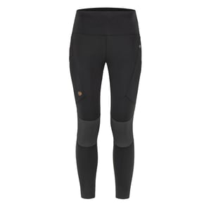 Fjallraven Womens Abisko Trekking Tights Pro Black / Iron Grey