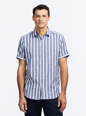 Robert Graham Preston Short Sleeve Button Down Shirt