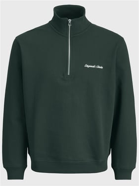 Jack & Jones Norrebro Zip Sweat - Forest River - 2XL