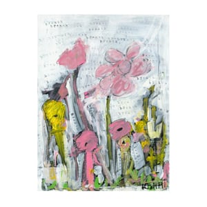 Imagine Flowers Art Print