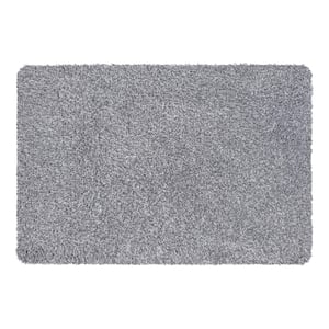 Plain Fleck - Soft Silver Doormat - 50x75cm