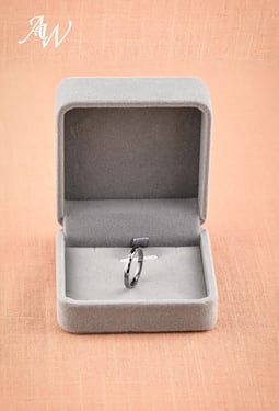 AW Silver Ring with Box